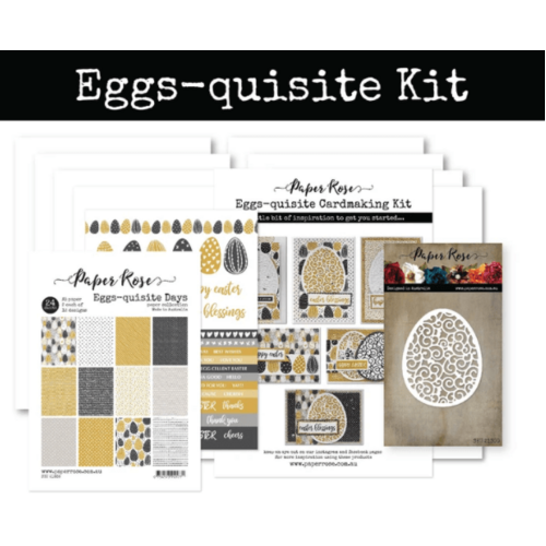 Paper Rose - Eggs-Quisite Cardmaking Kit 21672