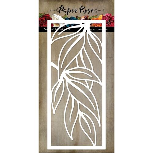 Paper Rose Dies - Slimline Gum Leaf Frame 22789