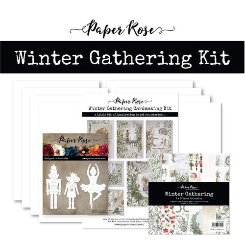 Paper Rose - Winter Gathering Cardmaking Kit 23086