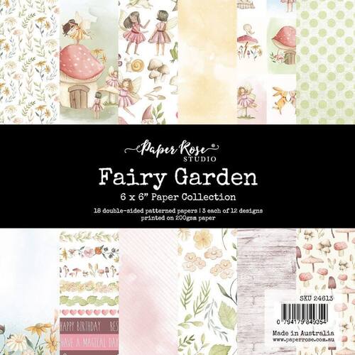 Paper Rose 6x6 Paper Collection - Fairy Garden 24613