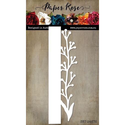 Paper Rose Dies - Stem Border 24676