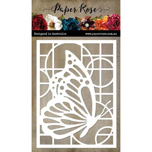 Paper Rose Dies - Geo Butterfly Coverplate 25111