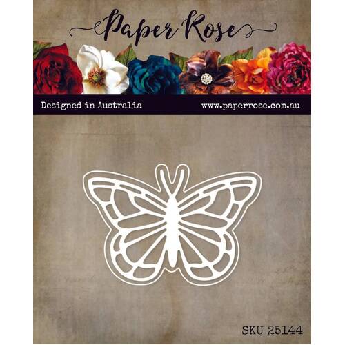 Paper Rose Dies - Dainty Butterfly Large 25144
