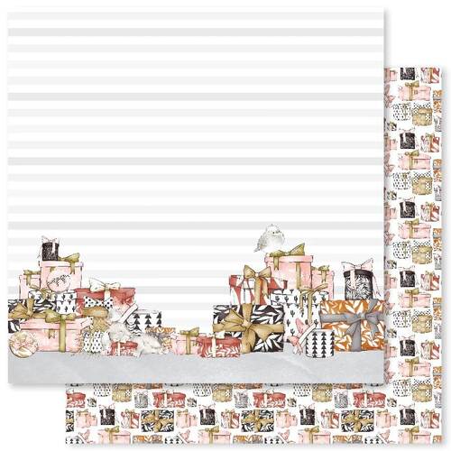 Paper Rose 12x12 Paper Collection - Pretty in Pink Christmas 27751