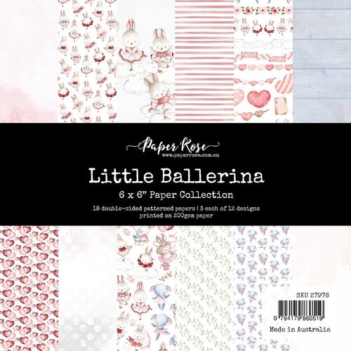 Paper Rose 6x6 Paper Collection - Little Ballerina 27976