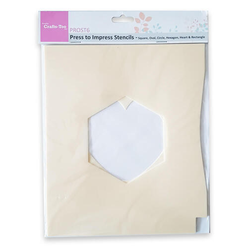 Crafts Too Press to Impress - Stencils PROST6
