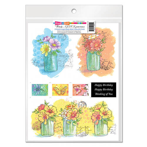 Stampendous - Quick Flower Jars Card Kit