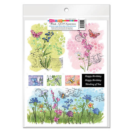 Stampendous - Quick Wildflowers Card Kit