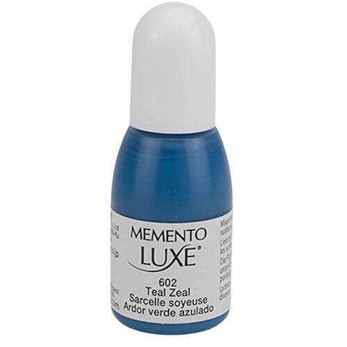 Tsukineko Memento Luxe Reinker - Teal Zeal RL-000-602
