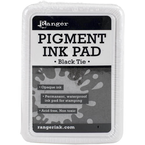 Ranger Pigment Ink Pad - Black Tie RPP43065