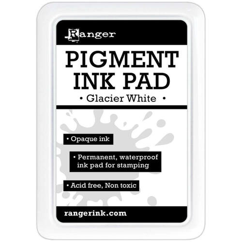 Ranger Pigment Ink Pad - Glacier White RPP43089