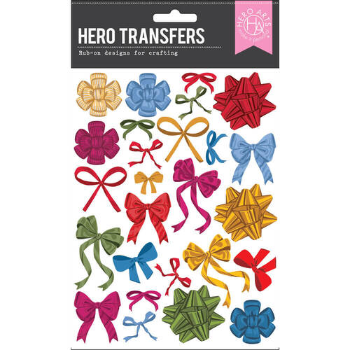 Hero Arts Transfers - Ribbons & Bows RT112