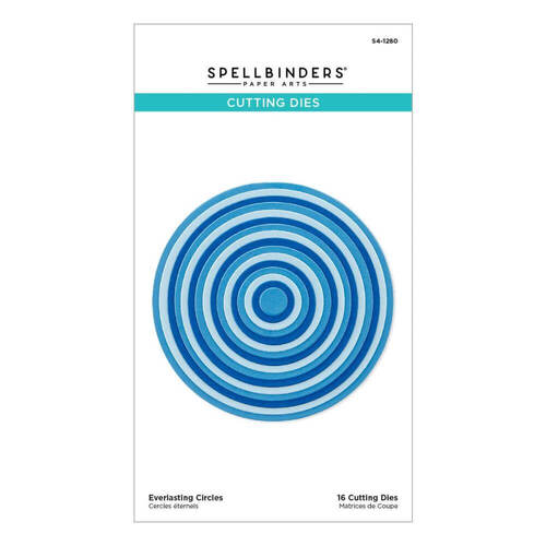 Spellbinders Etched Dies - Everlasting Circles - Everlasting Shapes S41280