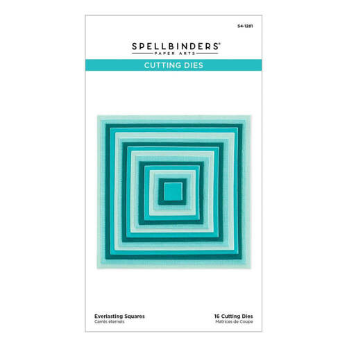 Spellbinders Etched Dies - Everlasting Square - Everlasting Shapes S41281