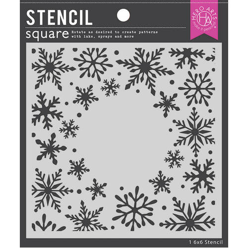 Hero Arts Stencil - Snowflake SA202