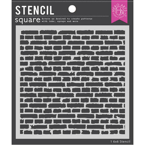 Hero Arts Stencil - Brick Wall SA203