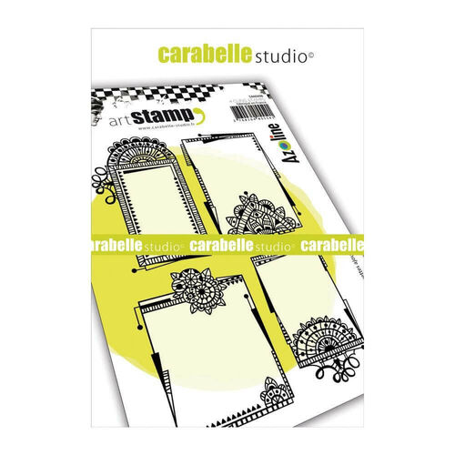 Carabelle Studio Cling Stamp A6 By Azoline - Openwork Labels SA60408