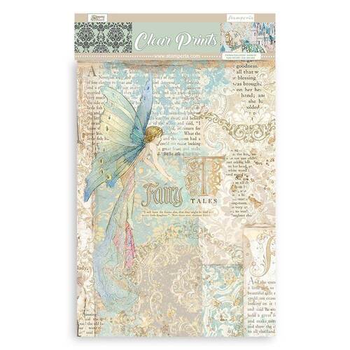 Stamperia Assorted AcetateSheets - Sleeping Beauty 6/PK