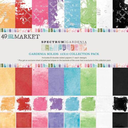 49 And Market Collection Pack 12"X12" - Spectrum Gardenia Solids