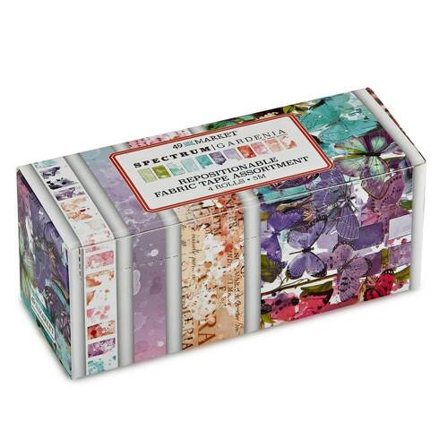 49 And Market Fabric Tape Assortment 4/Rolls - Spectrum Gardenia