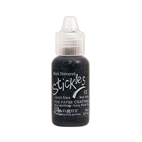 Ranger Stickles Glitter Glue - Black Diamond SGG15123