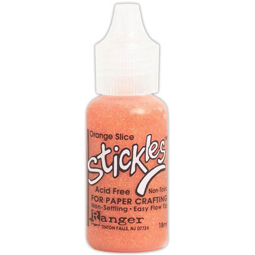 Ranger Stickles Glitter Glue .5oz - Orange Slice SGG46325