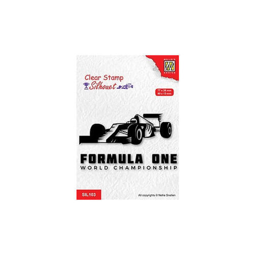 Nellie Snellen Clear Stamp Silhouet - Formula One Serie 2 SIL103