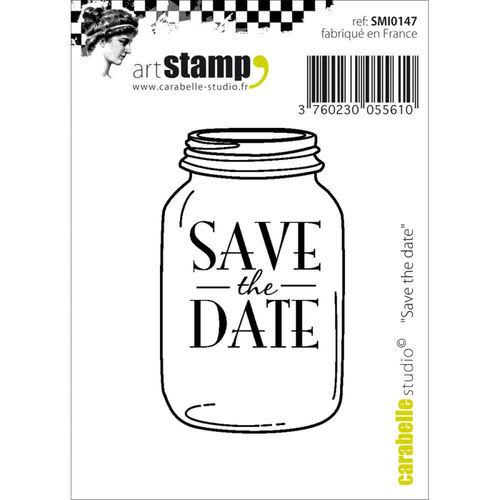 Carabelle Studio Cling Stamp - Save The Date SMI0147