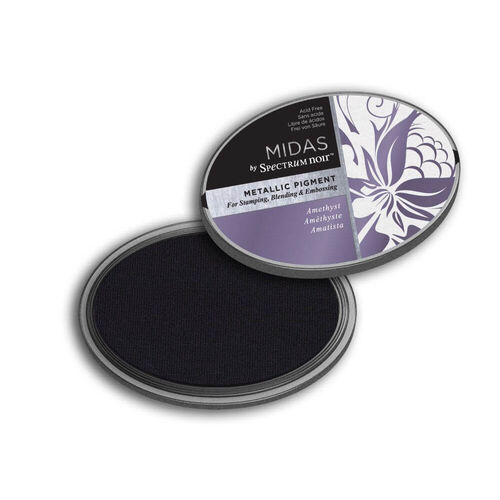 Spectrum Noir Midas Metallic Pigment Inkpad - Amethyst