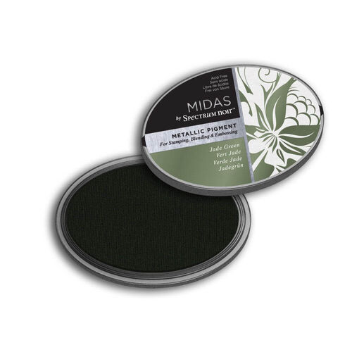 Spectrum Noir Midas Metallic Pigment Inkpad - Jade Green