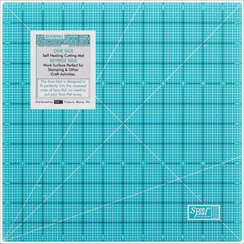 Scor-Pal Reversible Scor-Mat 12"X12" - Imperial SP401