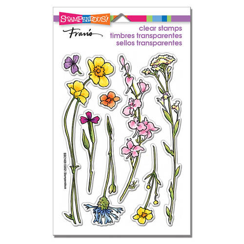 Stampendous Perfectly Clear Stamps - Wildflowers