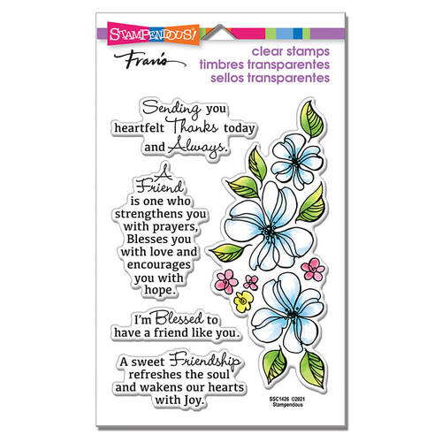 Stampendous Perfectly Clear Stamps - Dogwood Friend