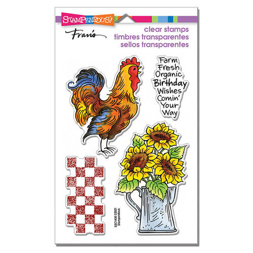 Stampendous Perfectly Clear Stamps - Farm Fresh