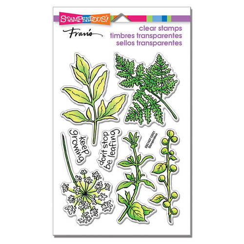 Stampendous Perfectly Clear Stamps - Wild Greens