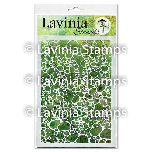 Lavinia Stencil - Pebble ST010
