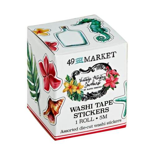 49 And Market Vintage Artistry Sunburst Washi Tape Roll - Roll