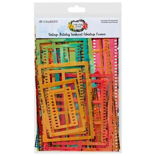 49 And Market Filmstrip Frames - Vintage Artistry Sunburst