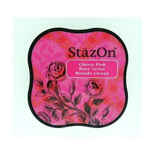 Stazon Midi Inkpad - Cherry Cherry Pink SZ-MID-81