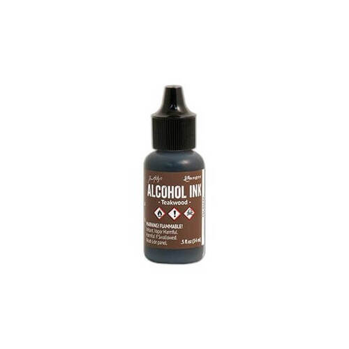 Tim Holtz Alcohol Ink 0.5oz - Teakwood TAL40743