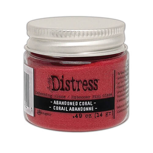 Tim Holtz Distress Embossing Glaze - Abandoned Coral TDE84051