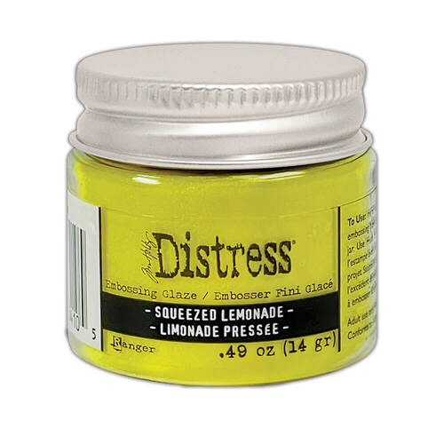 Tim Holtz Distress Embossing Glaze - Squeezed Lemonade TDE84105