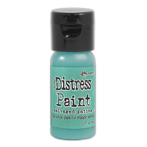 Tim Holtz Flip Top Distress Paint - SALVAGED PATINA TDF72775