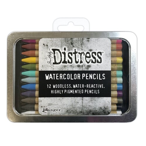 Tim Holtz Distress Watercolor Pencils - Set 1