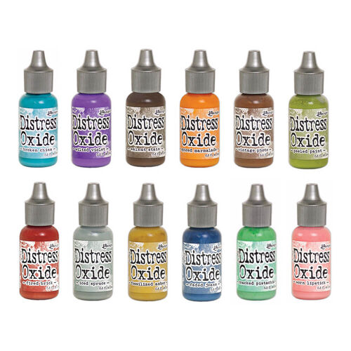 Tim Holtz Distress Oxides Reinkers BUNDLE SET#1 (12/pk)