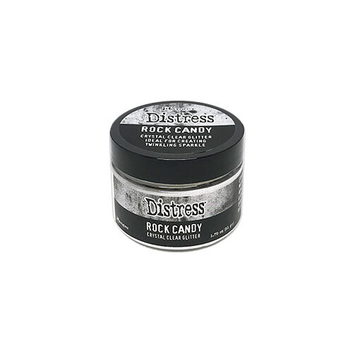 Tim Holtz Distress Stickles Dry Glitter 1.79oz - Clear Rock Candy TDR35879