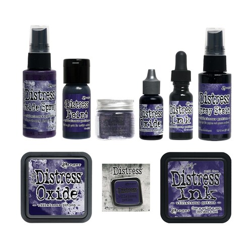 Tim Holtz Distress BUNDLE - VILLAINOUS POTION + BONUS Enamel Pin