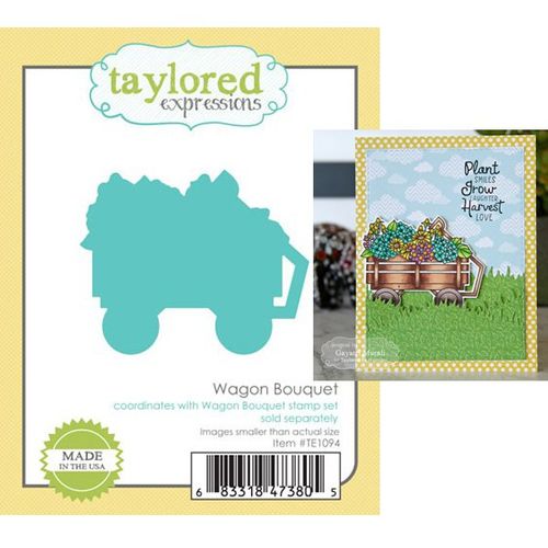Taylored Expressions Dies - Wagon Bouquet - TE1094