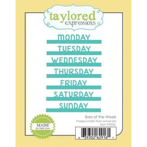 Taylored Expressions Dies -  Bars of the Week - TE256