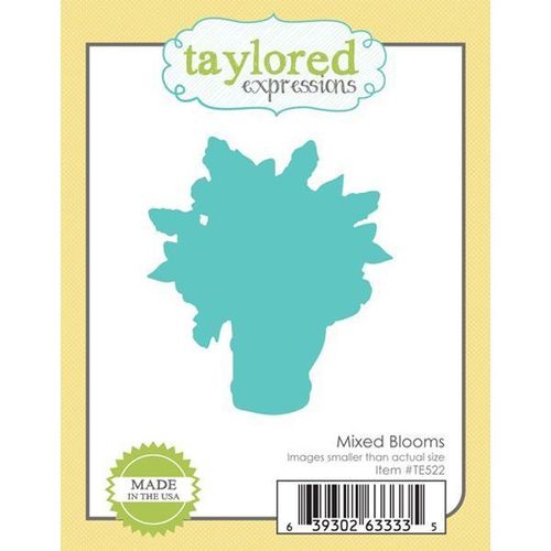 Taylored Expressions Dies - Mixed Blooms Die - TE522